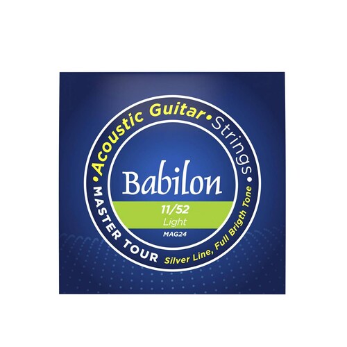 Juego de Cuerdas para Guitarra Acustica Bronze 85/15 11-52 