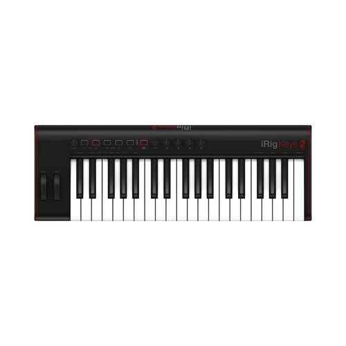 Controlador MIDI de 37 Teclas IRIG KEYS 2 PRO IK MULTIMEDIA. 