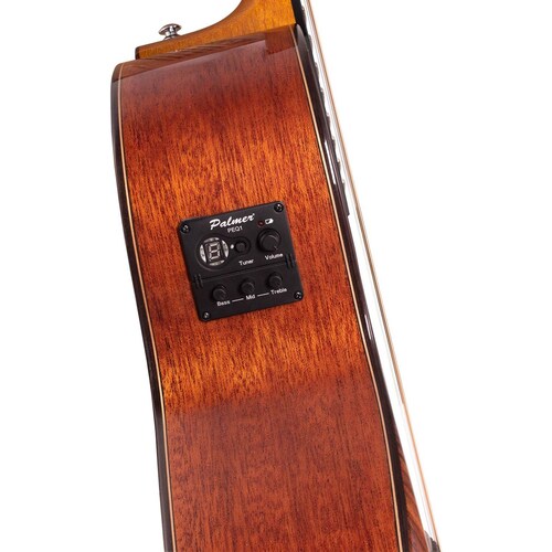 Guitarra Electroacústica con Cuerdas de Acero PF40CEQ PALMER 