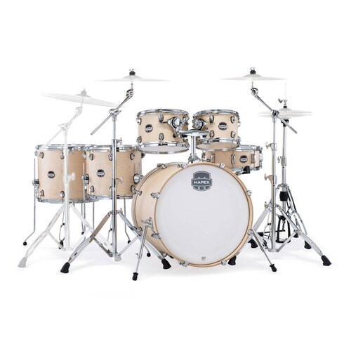 Batería Acústica Serie Mars 6 Piezas con Hardware MM529SF-6PCH-NW-S MAPEX 