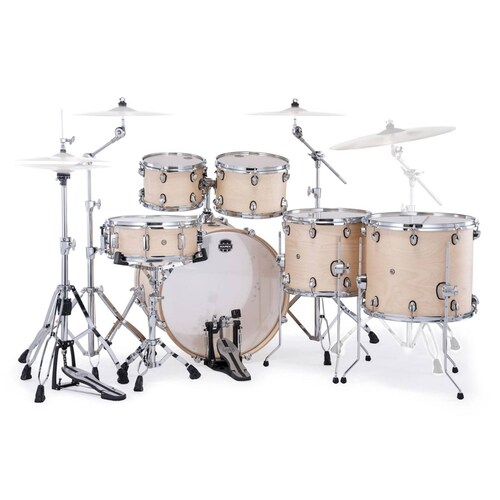 Batería Acústica Serie Mars 6 Piezas con Hardware MM529SF-6PCH-NW-S MAPEX 