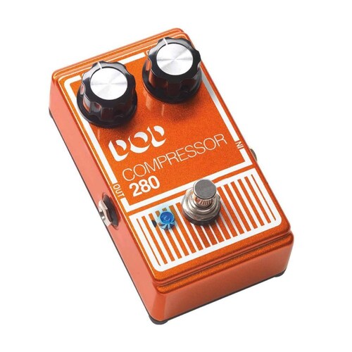 Pedal de Efecto Compresor Óptico para Guitarra COMPRESSOR 280 DOD 