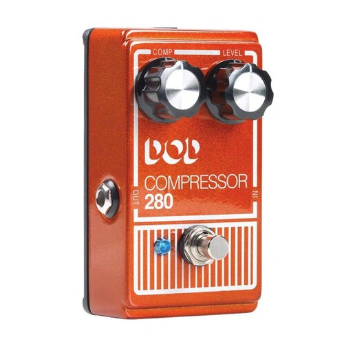 Pedal de Efecto Compresor Óptico para Guitarra COMPRESSOR 280 DOD 
