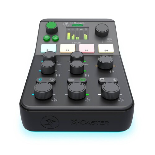 Mezcladora de Estudio para Streaming MIXCASTER STUDIO MACKIE. 
