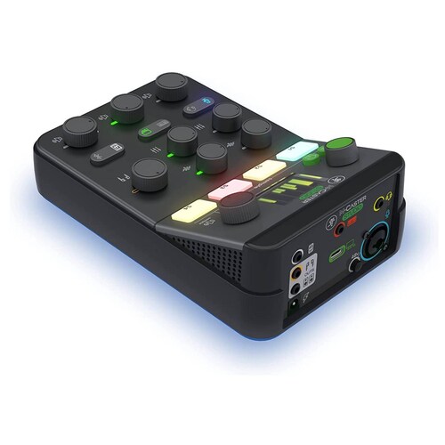 Mezcladora de Estudio para Streaming MIXCASTER STUDIO MACKIE. 
