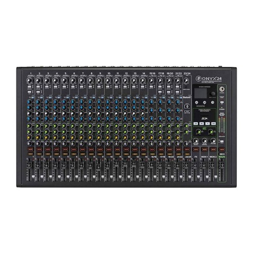 Mezcladora Análoga 24 Canales con Multi-Track USB ONYX24 MACKIE 