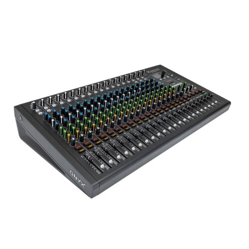 Mezcladora Análoga 24 Canales con Multi-Track USB ONYX24 MACKIE 