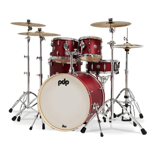 Batería Acústica Spectrum 5 Piezas PDST2015WH-RD PACIFIC DRUMS 