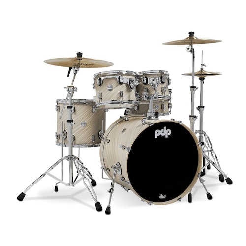 Batería Acústica Concept Maple 5 piezas PDCM2215WH-TI PACIFIC DRUMS. 