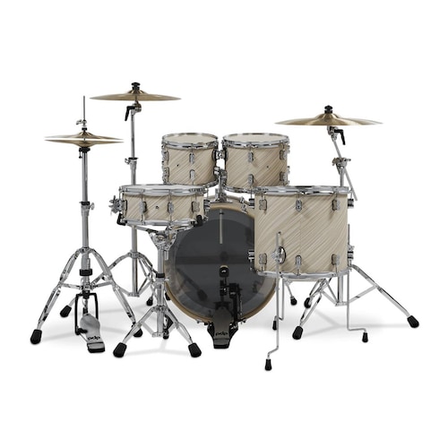Batería Acústica Concept Maple 5 piezas PDCM2215WH-TI PACIFIC DRUMS. 