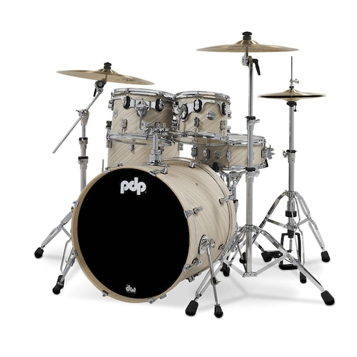 Batería Acústica Concept Maple 5 piezas PDCM2215WH-TI PACIFIC DRUMS. 