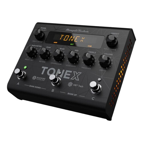 Pedal de Modelado de Tono para Guitarra y Bajo TONE-X IK MULTIMEDIA 