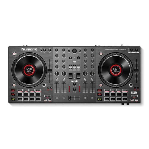 Controlador Profesional de DJ con 4 Decks NS4FX NUMARK 