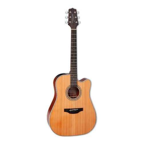 Guitarra Electroacústica Dreadnought Cutaway de 6 Cuerdas GD20CE NS TAKAMINE 