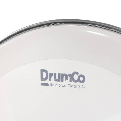 Parche para Bombo Reinforce Clear 2 SR de 18 DR-18RCSRW-2P DRUMCO 