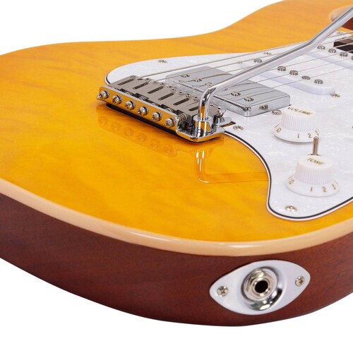 Guitarra Eléctrica con Case Serie Unique LEGGEND-AM BABILON 