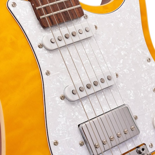 Guitarra Eléctrica con Case Serie Unique LEGGEND-AM BABILON 