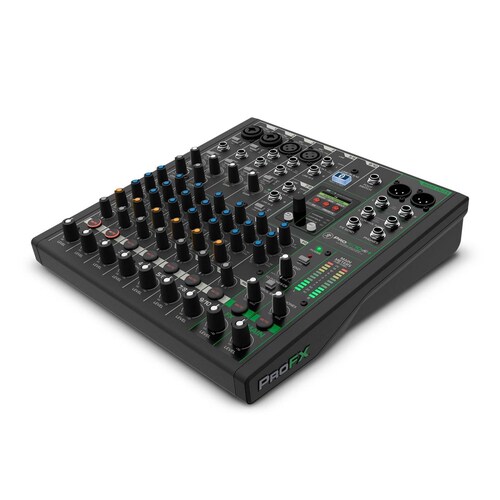 Mezcladora Análoga con Interfaz de 10 Canales PROFX10V3 PLUS MACKIE 
