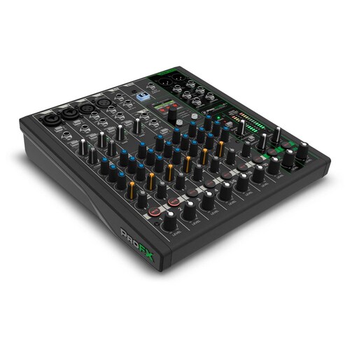 Mezcladora Análoga con Interfaz de 10 Canales PROFX10V3 PLUS MACKIE 