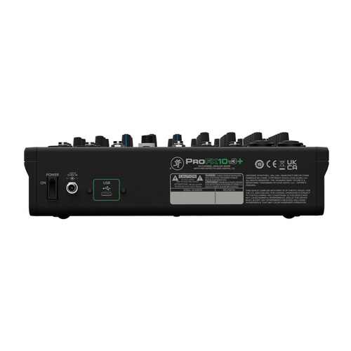 Mezcladora Análoga con Interfaz de 10 Canales PROFX10V3 PLUS MACKIE 