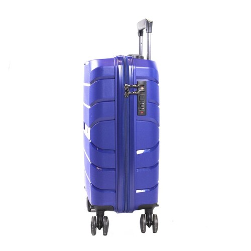 Maleta Jony Z-01 18" de Plástico PP Color Azul 