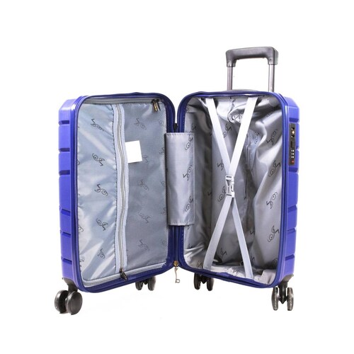 Maleta Jony Z-01 18" de Plástico PP Color Azul 