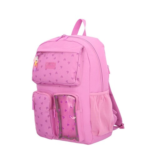 Mochila Xtrem Queens Pink Hearts Rosa  