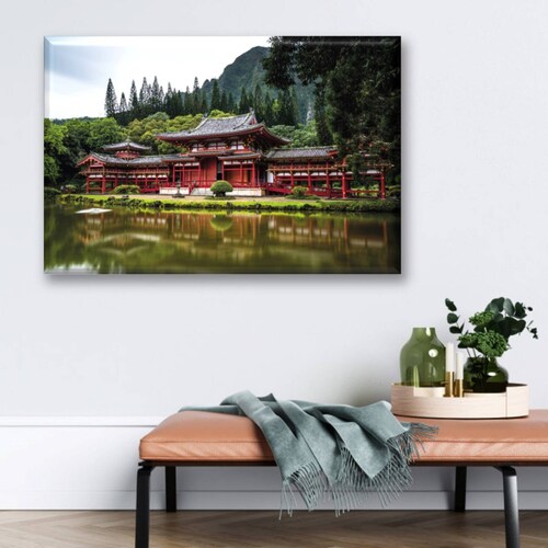 Cuadro Canva Decorativo Arquitectura China 60X40 cm