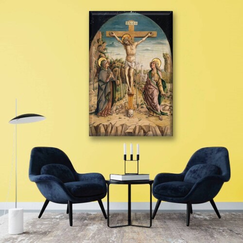Cuadro Canva La Crucifixion By Carlo Crivelli 60X40 cm