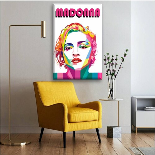 Cuadro Canva Decorativo Madonna 60X40 cm