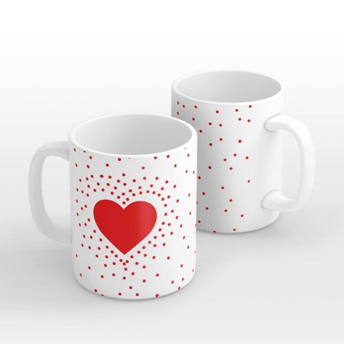 TAZA PERSONALIZADA CORAZÓN MODELO TRADICIONAL