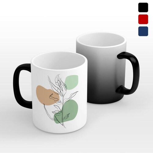 TAZA PERSONALIZADA HOJAS MODELO MÁGICA