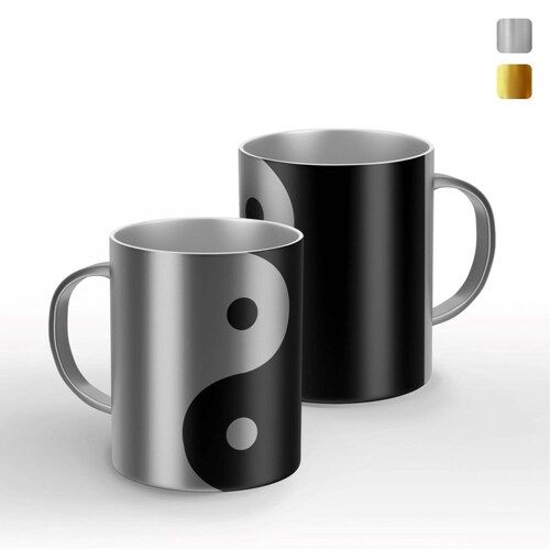 TAZA PERSONALIZADA YIN YANG MODELO ESPEJO.