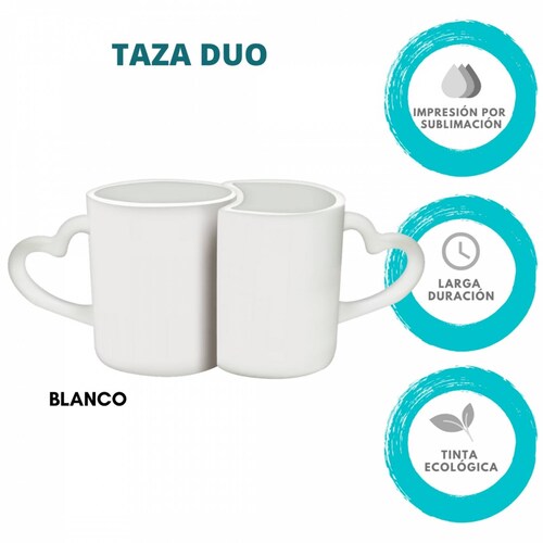 TAZA PERSONALIZADA ALMAS GEMELAS MODELO DUO PAREJA