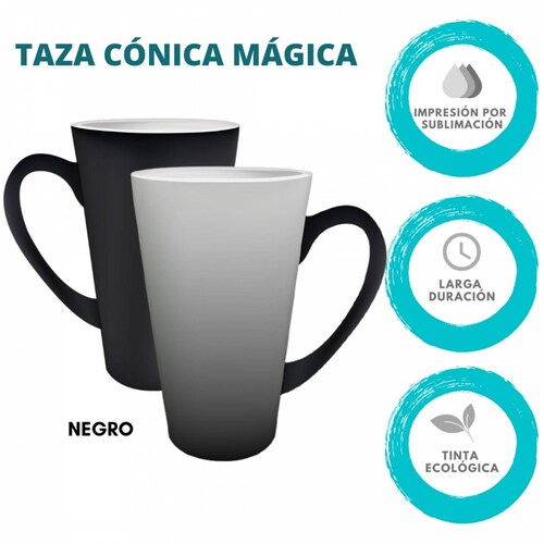 TAZA PERSONALIZADA SUEÑOS MODELO CONICA MAGICA 17 OZ