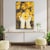 Cuadro Canva Decorativo Flores Amarillas 60X40 cm