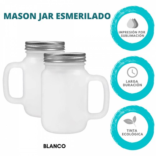 TARRO MASON PERSONALIZADO VIVIR 350 ML