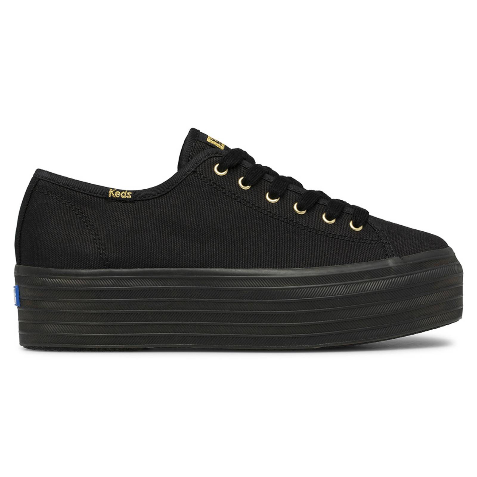 Tênis keds best sale triple canvas preto