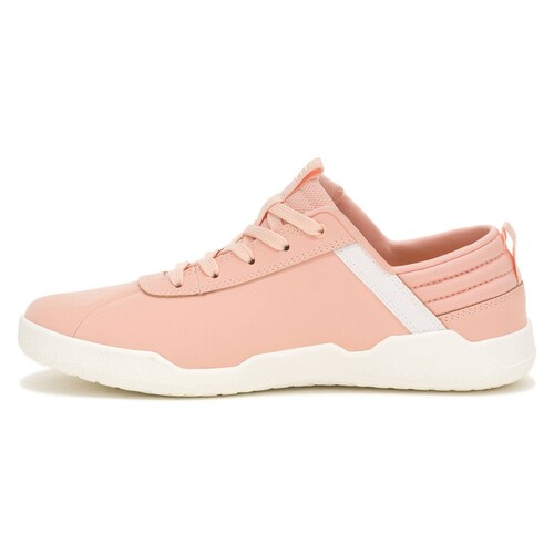 Tenis Para Mujer Cat modelo P110693 color durazno, composición piel