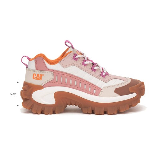 Tenis Para Mujer Cat modelo P110589 color multicolor, composición piel