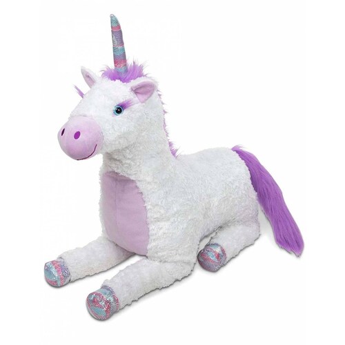 Peluche de Unicornio Gigante Misty 100cm Melissa & Doug