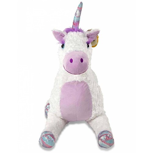 Peluche de Unicornio Gigante Misty 100cm Melissa & Doug