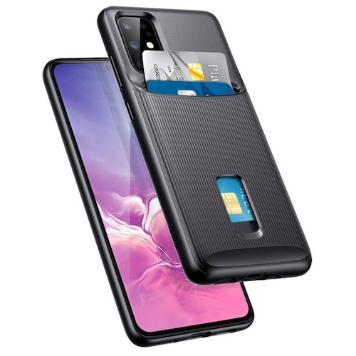 Funda ESR Wallet Armor para Samsung S20 PLUS Negra Cartera 