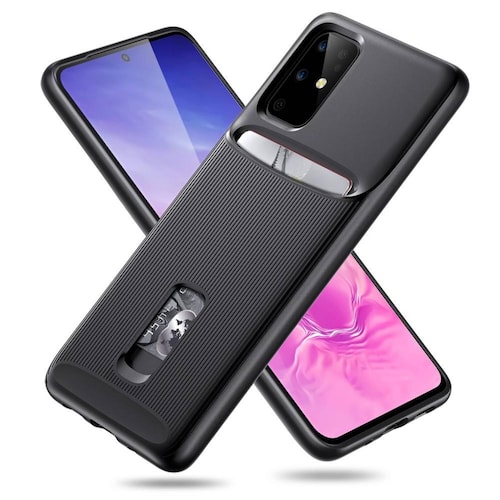 Funda ESR Wallet Armor para Samsung S20 PLUS Negra Cartera 