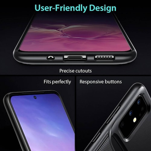 Funda ESR Wallet Armor para Samsung S20 PLUS Negra Cartera 