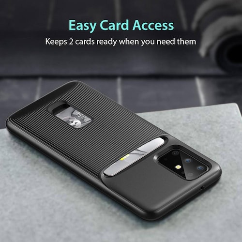 Funda ESR Wallet Armor para Samsung S20 PLUS Negra Cartera 