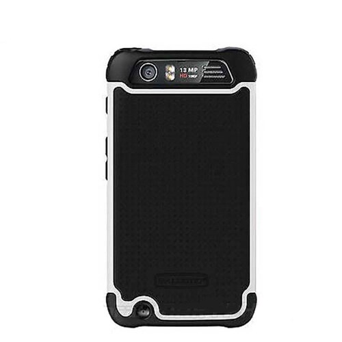 . Funda Ballistic SG Motorola Atrix HD Blanca Negro 