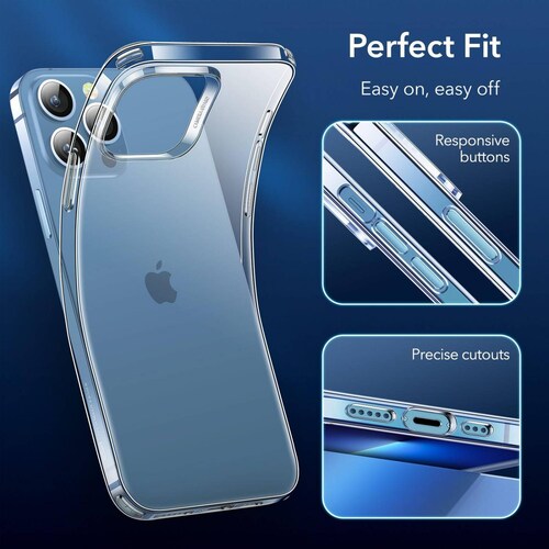 Funda ESR Project Zero para iPhone 13 PRO MAX Transparente 