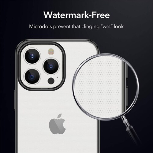 Funda ESR Project Zero para iPhone 13 PRO Transparente Negro 