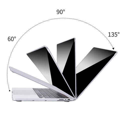 Funda TECHPROTECTUS para MacBook Air 13 Transparente release 2020 2019 2018 A2337 A2179 A1932 